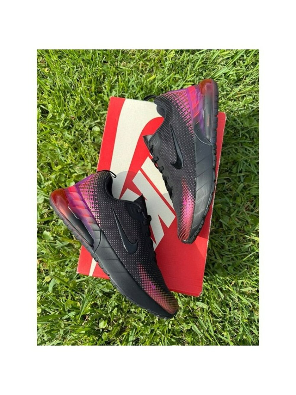 6.5Y | 8 WOMEN’S Nike Air Max Phoenix HF7052-006 BLACK / DARK PURPLE RUNNING